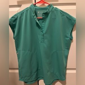 Figs Rafaela scrub top - XS - surgical green